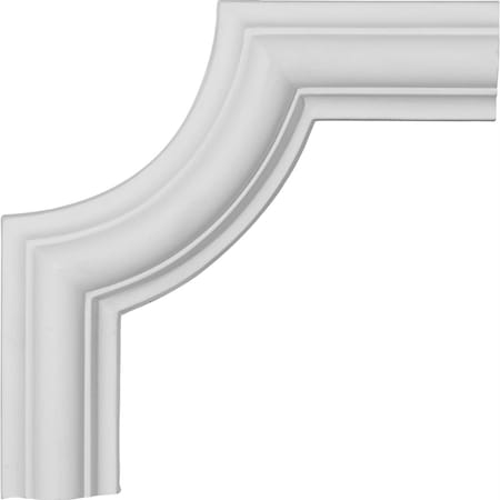 Ekena Millwork Panel Moulding Corner, High Density Urethane, 6-1/8 in H, 6-1/8 in W PML06X06AS